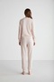 US POLO LICENSED LONG SLEEVE THERMAL BUTTONED WOMEN'S PAJAMAS SET 16956 - 6