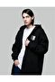 Sevunera Zippered Attack On Titan Printed Black Color Hooded Sweatshirt