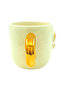 24 Carat Gold Embroidered, Cancer Figured, 100% Handmade, Gift Double Turkish Coffee Cup - 2