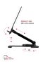 4-Axis Metal 360 Degree Telescopic All Tablet Phone Compatible Standing Stand Tablet Holder Tms30 - 3