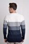 Striped Color Block Knitwear Sweater - 3