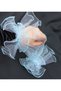 Almira tulle cuff bracelet baby blue - 8