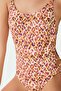 Leopard Thin Strap Swimsuit - 4
