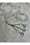 Natural Stone 8mm Globe Cut Quartz Stone Rosary - 4