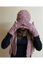 Women's Knitted Beanie, Scarf and Gloves Set Set - Teacher's Day Gift Winter Set of 3 - 2
