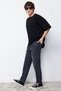 Anthracite Relax Fit Boyfriend Jeans Denim Trousers Tmnaw21Je0286 - 3