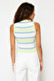 Green Knitwear Thin Blouse Twoss22Bz1170 - 6