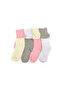 8 PAIRS OF ELASTIC-FREE TOE SEAMLESS SOFT CHILDREN'S SOCKS