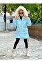 Girl's Shiny / Hat / Imported Fur Coat - 8