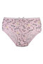 Girl's 12 Pieces Lycra Printed Bato Panties - 3