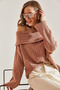 Women's Dark Powder Degaje Collar Sweater 40981004 - 2
