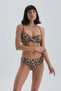 Leopard High Waist Bikini Bottom - 4