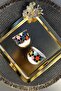 Black Star Gold Premium 2-Piece Mirra (WITHOUT PLATE) Espresso Coffee Cup Set