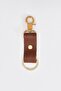 Men's Brown Special Gift Boxed 100% Genuine Leather Wallet-Keychain Set - 5