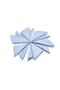 6 Pieces Baby Blue Color Fabric Serving-Presentation Napkin 1st Quality Duck Linen Fabric (DARK-FREE FABRIC)