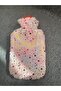 Large Size Removable Hot Water Bag with Plush Cover and Pompom - 5