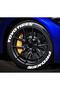 Toyo Tires Proxes Motorcycle & Vehicle 3D Auto Tire Lettering & Auto Tire Sticker - 2