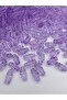 100gr Lilac Color Pasta Model Twisted, Hive Acrylic Beads, Bag Making, Hobby Beads (~52 Pieces)