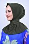 شال وشاح مثبت بالإطباق، شال حمام السباحة، شال علوي مناسب للاستخدام في البحر - 2