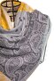 Modal Cashmere Jacquard Shawl - 3