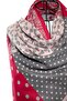 Modal Cashmere Jacquard Shawl - 2