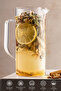Fire Resistant Borosilicate Glass Jug Detox Herbal Tea Large Size Coffee Pot 800 Ml - 2