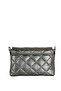 Puff Fabric Crossbody Bag Platinum - 3