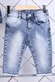 1-8 Years Stylish Girl's Front Ruffle Denim Capri Suit 3123 - 2