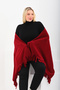 Shoulder Shawl Tasseled Fleece - 3