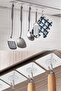 10 Pcs Strong Adhesive Transparent Wall Hanger Water Resistant Bathroom Kitchen Organizer Practical Hanger - 4