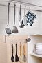 10 Pcs Strong Adhesive Transparent Wall Hanger Water Resistant Bathroom Kitchen Organizer Practical Hanger - 3