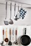10 Pcs Strong Adhesive Transparent Wall Hanger Water Resistant Bathroom Kitchen Organizer Practical Hanger - 2