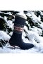 Acrylic Wool Women's 3-Piece Socket Patterned Thermal All Towel Winter Seamless Toe Finish - 3