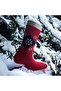 Acrylic Wool Women's 3-Piece Socket Patterned Thermal All Towel Winter Seamless Toe Finish - 2