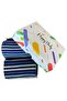 Italian Mercerized Men's 2-Piece Knee-Length Striped 200 Needle Thin Fabric Special Boxed - 3