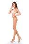 جوارب طويلة نسائية بلون البشرة، 15 دينيير، ذات طرف مغلق - 3