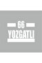66 Yozgatli Car Sticker 16x9 Cm White