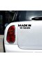 Made In My Garage Car Sticker 18x6 Cm Black - 2