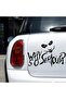 ملصق أسود مقاس 19x13 سم من Why So Serious - 2