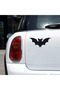 Angry Bat Car Sticker 15x6 Cm Black - 2