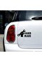 Hand Made Car Sticker 20x12 Cm Black - 2