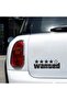 Wanted Sticker 21x10 Cm Black - 2