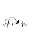 Fishing Car Sticker 18x8 Cm Black