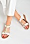 White Low-Sole Daily Women's Sandals M258315709