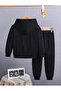 Kids Girls/Boys Magic Cube Top and Bottom Tracksuit Set - 3