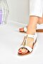 White Low-Sole Daily Women's Sandals M258315709 - 4