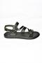 S291018403 Black Genuine Leather Women's Sandals - 4