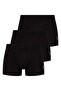 Men's Licensed, Uspa, Black, Cotton-modal 3-Piece Boxers