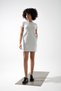 Carl Short Sleeve 3 Thread 0 Collar Pocket Mini Sweat Dress - 3