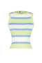 Green Knitwear Thin Blouse Twoss22Bz1170 - 8